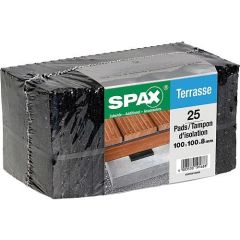 Spax Terrassenpads zum Schutz der Holzunterkonstruktion Maß