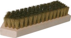 LESSMANN Beizbürste 7-Reihig Messing-Drahtlänge 20mm zur Vorbehandlung von Holz