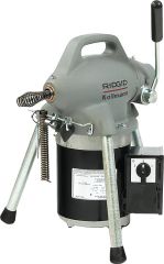 Ridgid Elektrisches Rohrreinigungsgerät K-50-6 Set mit 13,7m Spirale & Werkzeugsatz