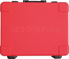 Gedore red Werkzeugkoffer aus ABS-Kunststoff ohne Inhalt