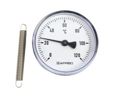 Afriso Anlegethermometer Bi 63 A 0-120 C