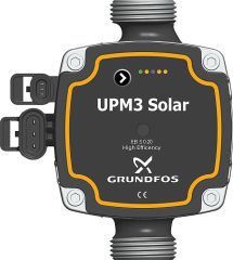 PAW Umwälzpumpe Grundfos UPM3 15-75 L:130mm Solar DN25 (1) AG 9 Uhr PWM