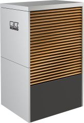 REMKO Monoblock-Wärmepumpe LWM 80 1 - 7 kW Holzoptik