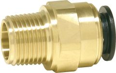 Einschraub-Verbinder Messing 15 mm x R DN15(1/2) (I/AG)