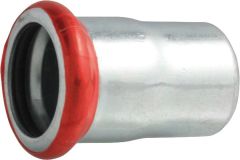 Eurotubi C-Stahl Pressfitting M-Kontur Kappe IG 108 mm