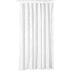 Normbau Duschvorhang 2400x2000mm Farbe 019 Weiß 100% Polyester waschbar