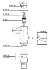Benkiser WC-Druckspüler 845 3/4 mit Automatikfunktion