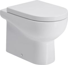 Evenes Stand-Tiefspül-WC Nuvola 550x350 mm spülrandlos aus Keramik Weiß