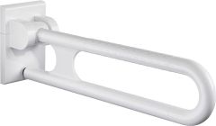 Normbau Stützklappgriff aus Nylon Weiß 19 Länge: 850mm