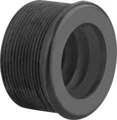 Gummi-Nippel schwarz für Siphonrohr 57 x 40mm DN50