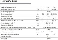 Kospel Kleindurchlauferhitzer EPS2 Twister + Armatur 3,5kw