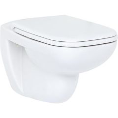 Duravit Combi-Pack D-Code Wandtiefspül-WC spülrandlos