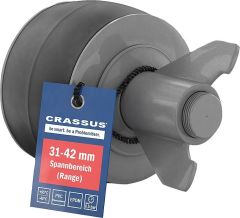 Crassus Schnellverschlussstopfen CSV 40 PVC Spannber. 31-42