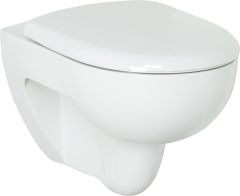 Geberit Combi-Pack Renova Wand- Tiefspül-WC weiß spülrandlos WC-Sitz Softclose QuickRelease