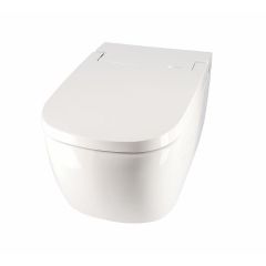 Vitra Dusch-WC V-Care 1.1 Comfort Weiß mit Vitra Clean Wand