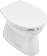 Villeroy & Boch Stand-Flachspül-WC NEWO spülrandlos Abgang senkrecht - ohne WC-Sitz