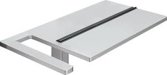Hüppe Shower Board Hüppe Select+ silber matt 400x220x10mm