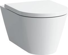 Laufen Wand-Tiefspül-WC Kartell 370x285x545mm spülrandlos LCC Weiß - ohne WC-Sitz