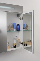 Badmöbel-Set ELISA Serie MAA Asteiche mit Spiegelschrank