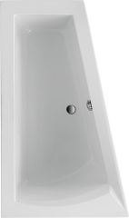 Evenes Raumspar-Badewanne LAGO I links BxHxT:1700x500x1000/655mm Acryl,weiß