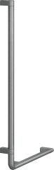 Normbau Winkelgriff Serie Cavere aus Alu. Anthrazit-Metallic 95 950x500mm 90° linke Ausführung