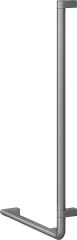 Normbau Winkelgriff Serie Cavere aus Alu. Anthrazit-Metallic 95 950x500mm 90° rechte Ausführung
