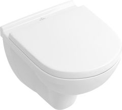 Villeroy & Boch Combi-Pack O.Novo Wand-Tiefspül-WC compact + WC- Sitz softclose,weiß