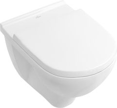 Villeroy & Boch Combi-Pack O.Novo Wand-Tiefspül-WC Spülrandlos + WC-Sitz softclose Weiß