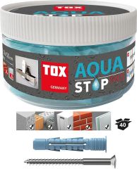 Tox Allzweckdübel Aqua Stop Pro 6x38mm Schraube in Runddose