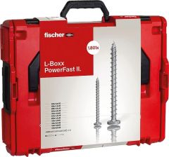 Fischer Schraubensortiment, L-Boxx 102 Power-Fast II PanHead