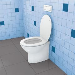 Tox Stand-WC-Befestigung Toilet Plus weiß /chrom 6,0x85mm
