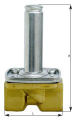 Danfoss servogesteuertes Magnetventil R1/2 EV220B10B Öl Luft