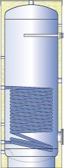 TML Warmwasserspeicher SFI 1000 Edelstahl m. 1 Wärmetauscher
