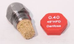 Danfoss Ölbrennerdüse Stahldüse Hohlkegel 0,40/45°HFD - 030H4004
