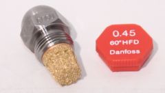 Danfoss Ölbrennerdüse Stahldüse Hohlkegel 0,45/60°HFD - 030H6006