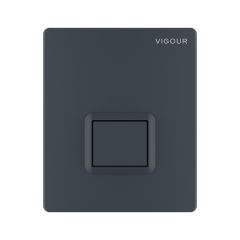 Vigour Urinal-Betätigungsplatte TEES Kunststoff matt-schwarz