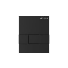 Vigour Urinal-Betätigungsplatte TAY Kunststoff matt-schwarz