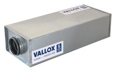 Vallox ValloFlex SD 100 rechteckig Rohrschalldämpfer 600x252